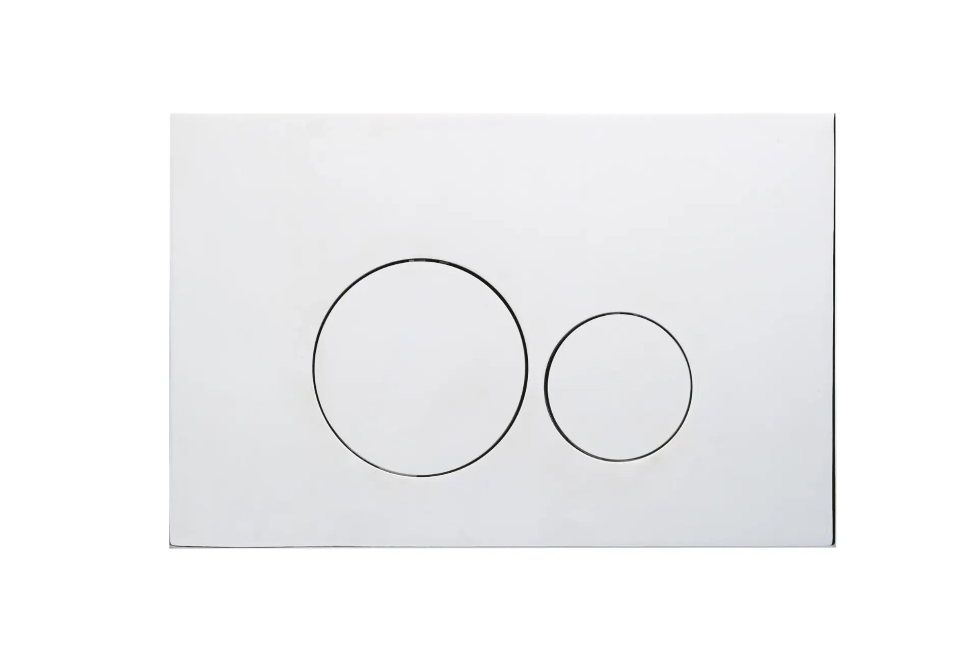 Dual Flush Actuator Plate