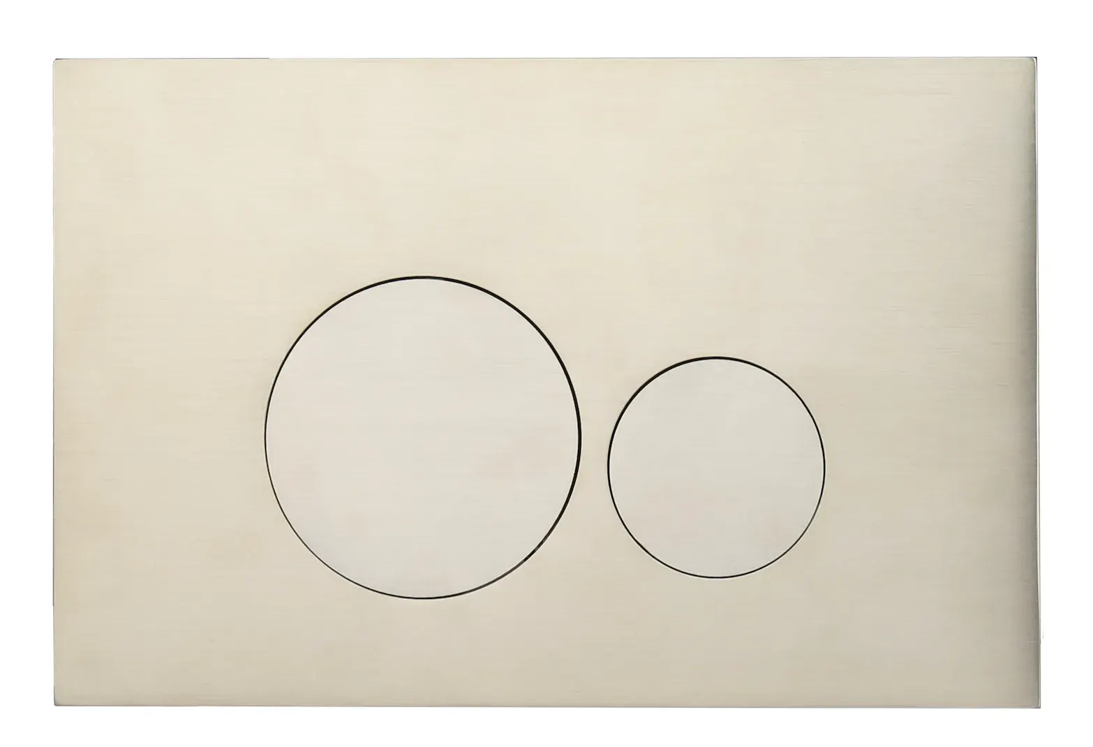 Dual Flush Actuator Plate