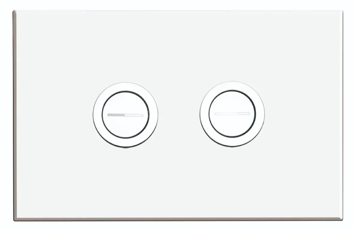 Dual Flush Actuator Plate