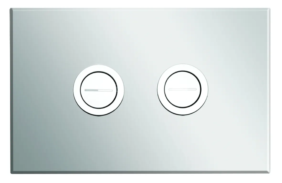 Dual Flush Actuator Plate