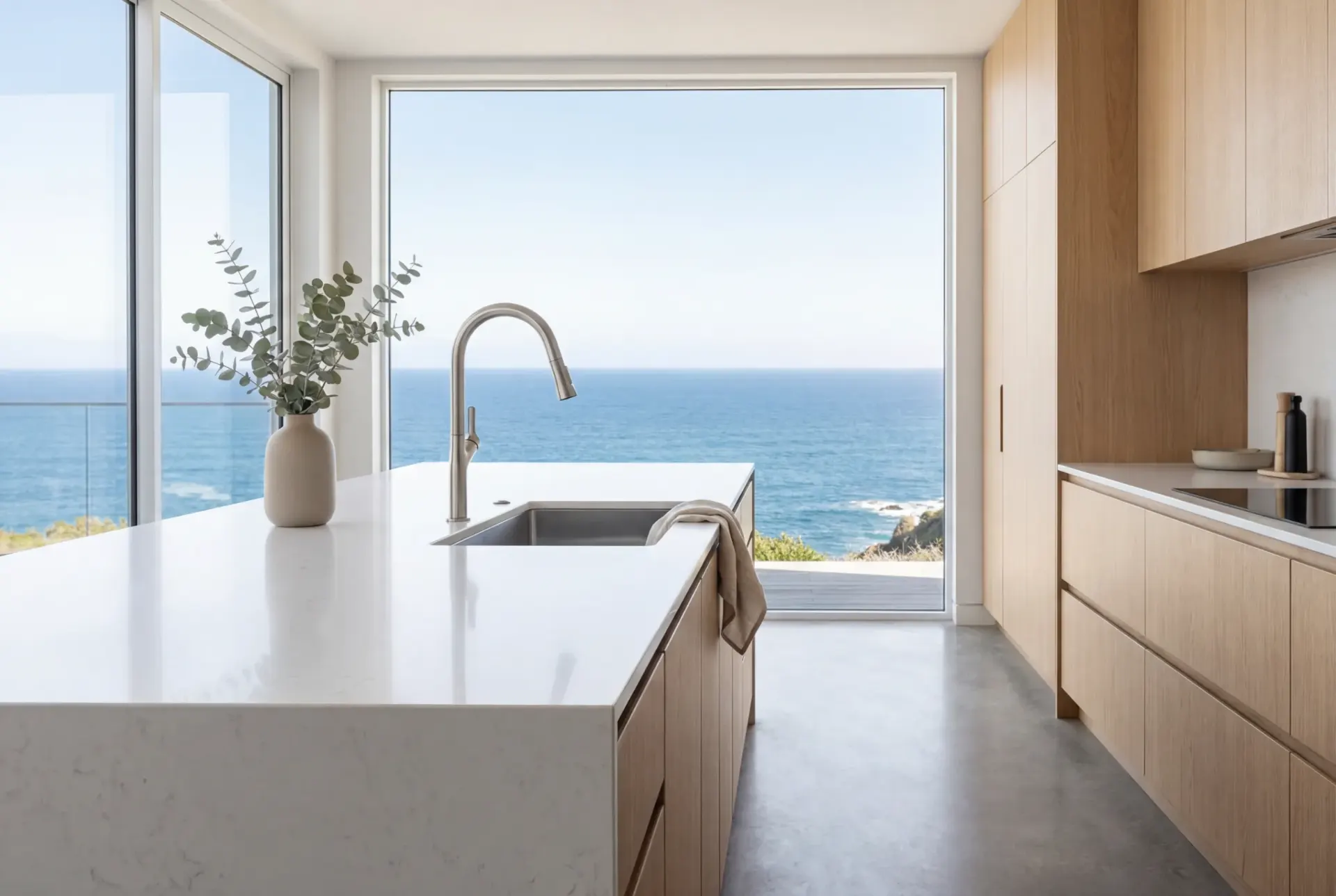 Inox + Collection for a Minimalist Kitchen Space