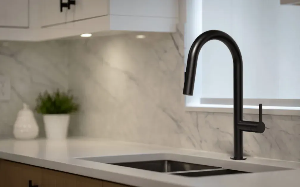 Luxury kitchen interior featuring the new Meissen Kitchen Collection.