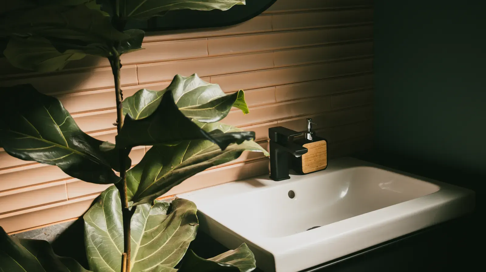 Sterlyn double black basin mixer