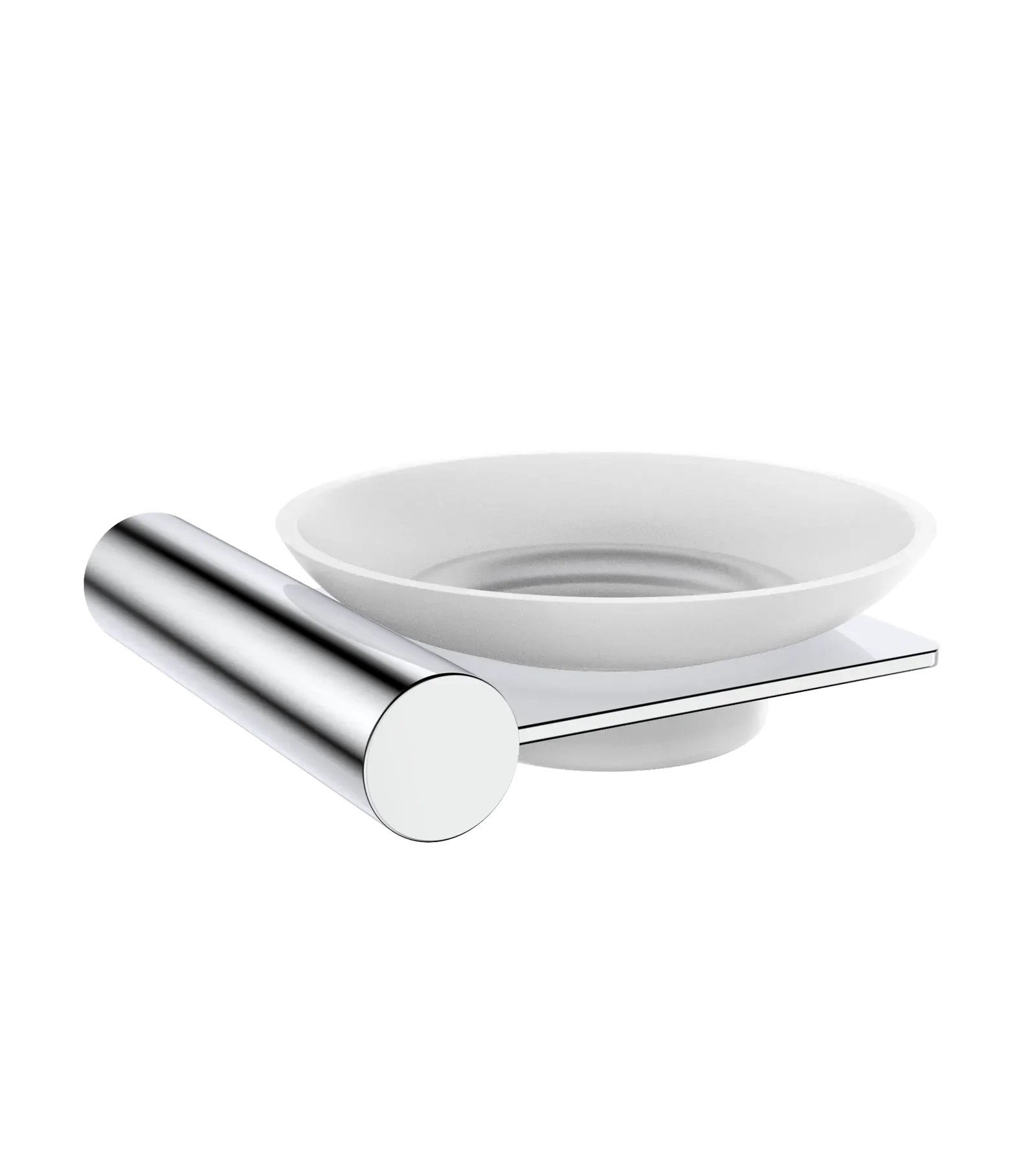 Meissen Velina Soap Basket Chrome