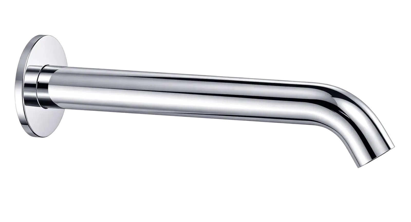 Meissen Round Bath Spout Chrome