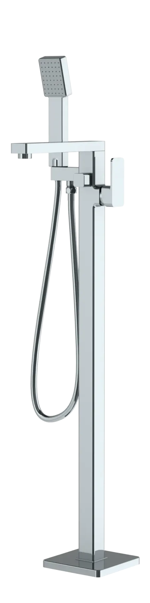 Meissen Sterlyn Freestanding Bath Mixer Black