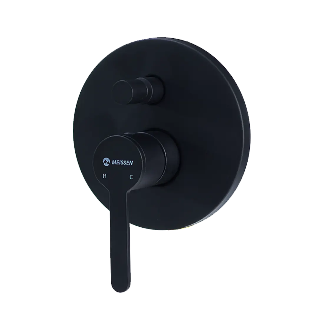 Meissen Attivo Concealed Diverter Mixer Black