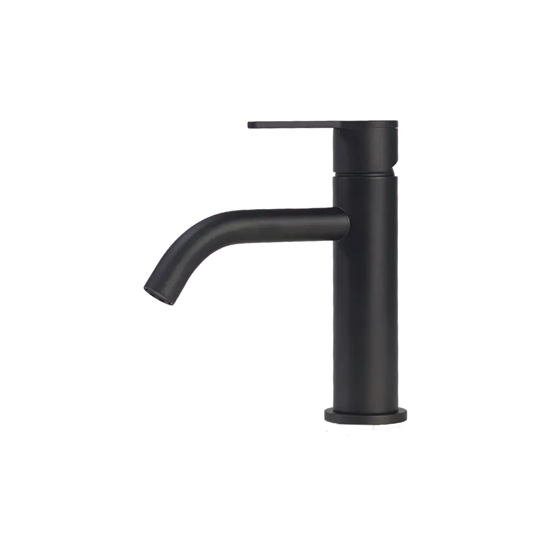 Meissen Attivo Basin Mixer Black