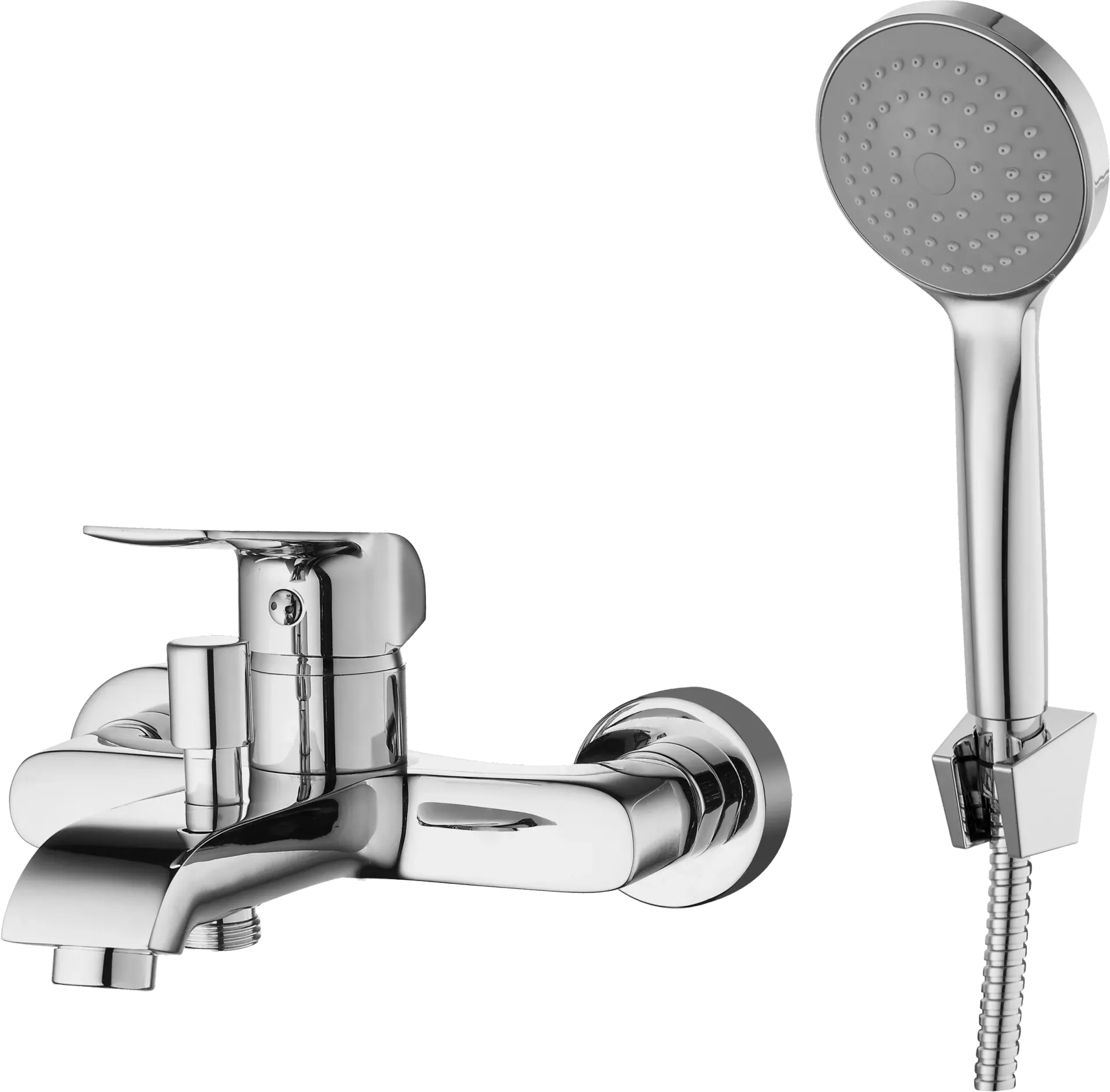 Meissen Alvar Exposed Bath Mixer Chrome
