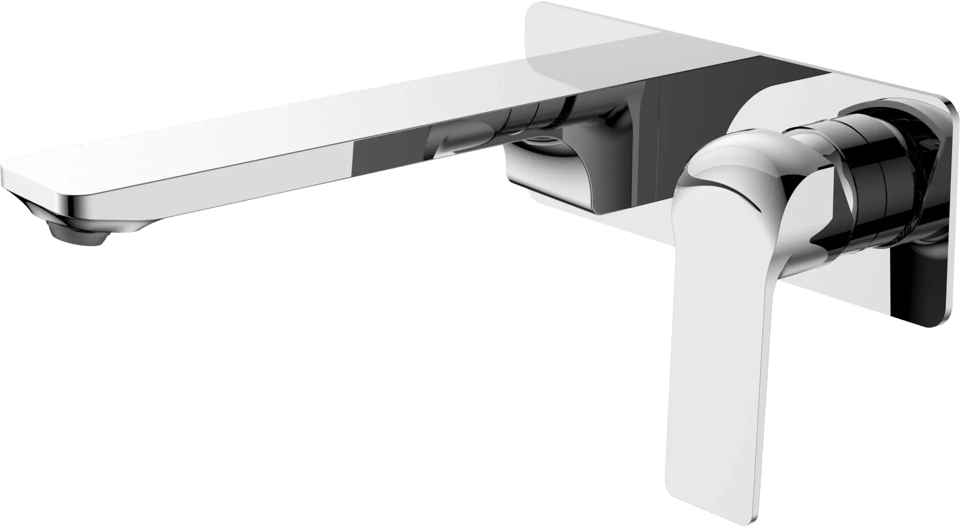 Meissen Alvar Wall-Type Basin Mixer Chrome