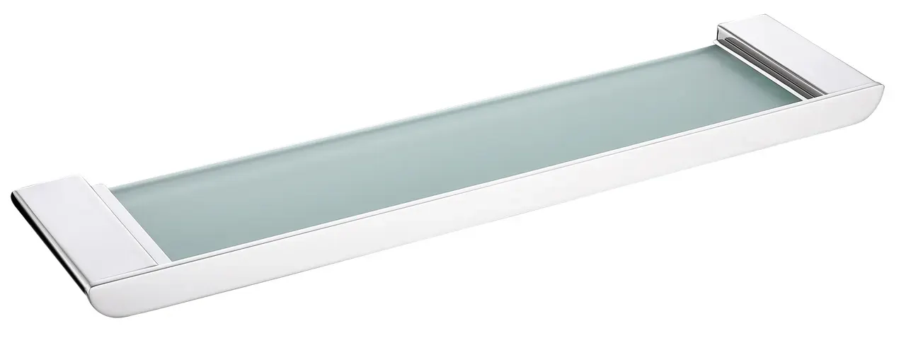 Meissen Avilo Glass Shelf Chrome