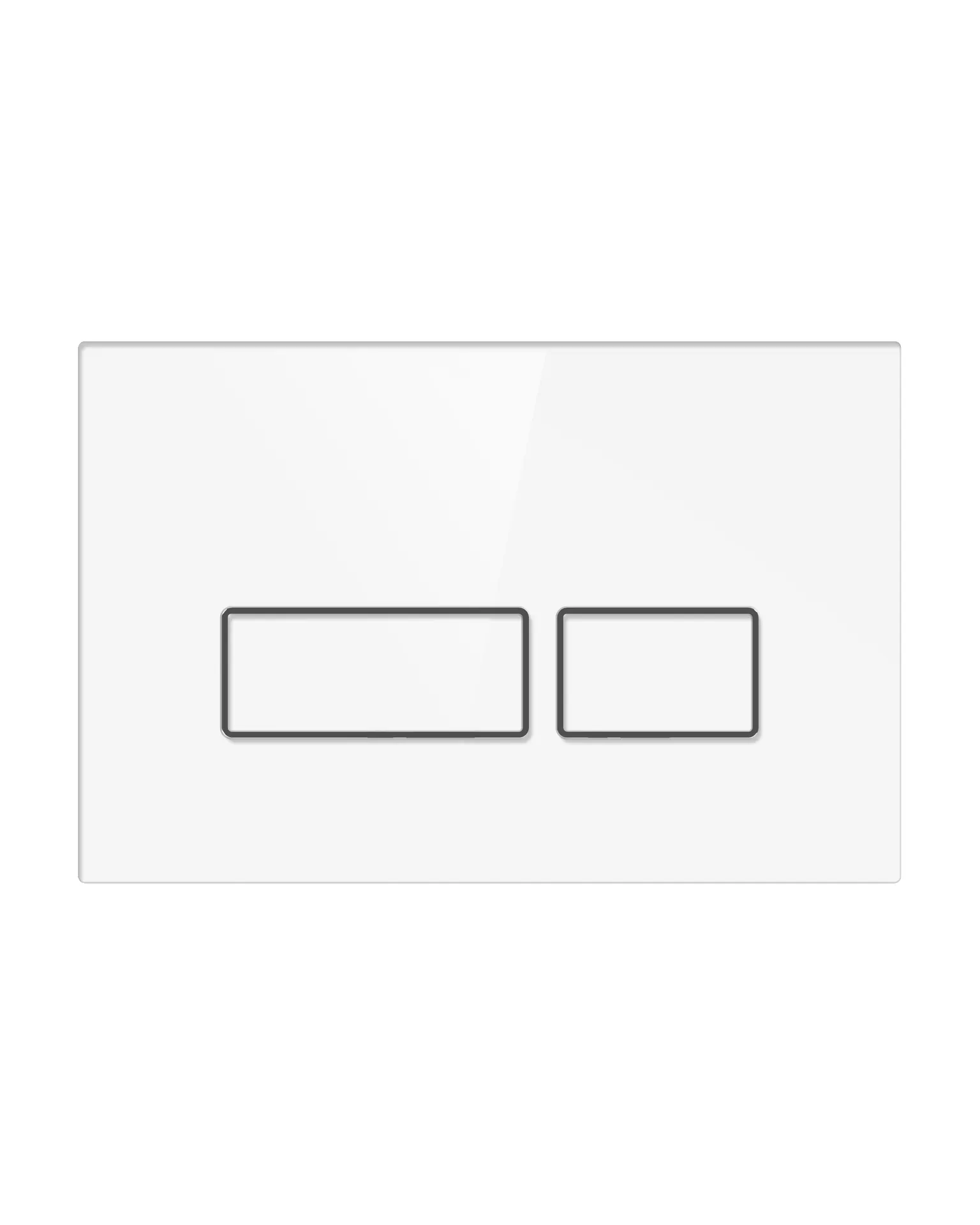 Dual Flush Actuator Plate