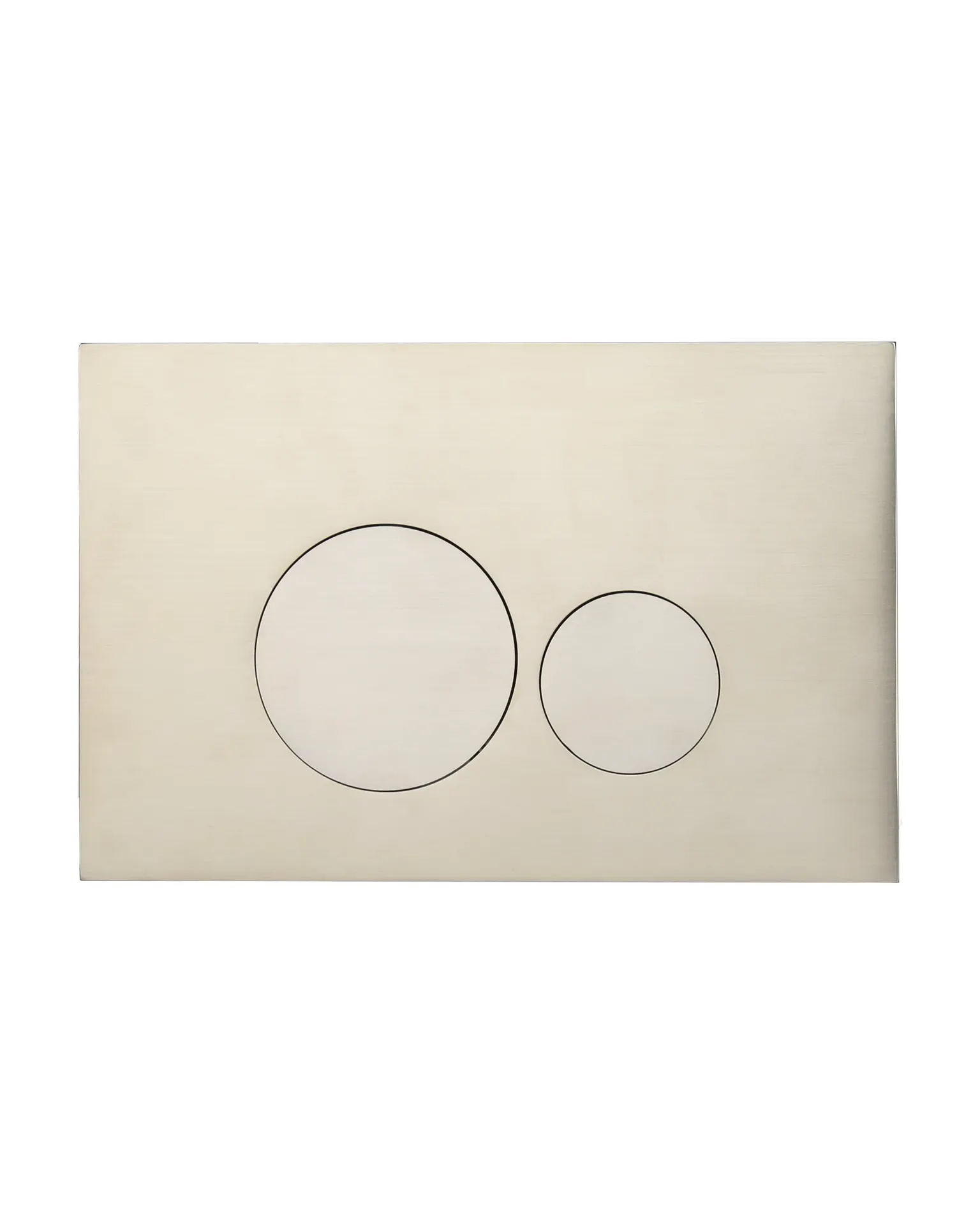 Dual Flush Actuator Plate