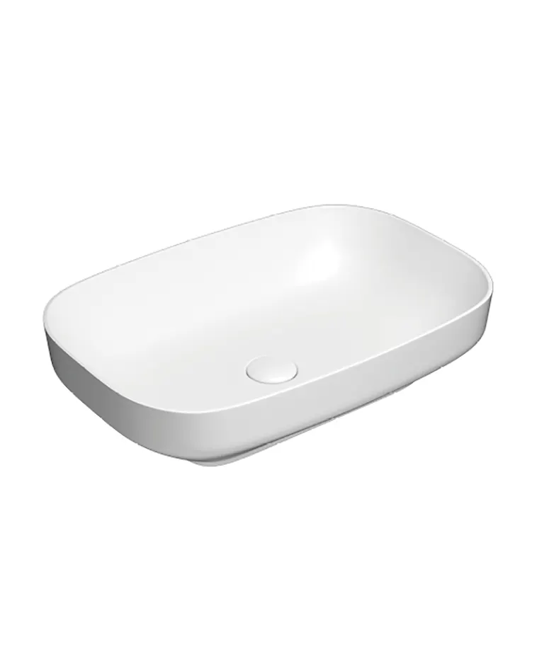 Alturo Countertop Basin in White