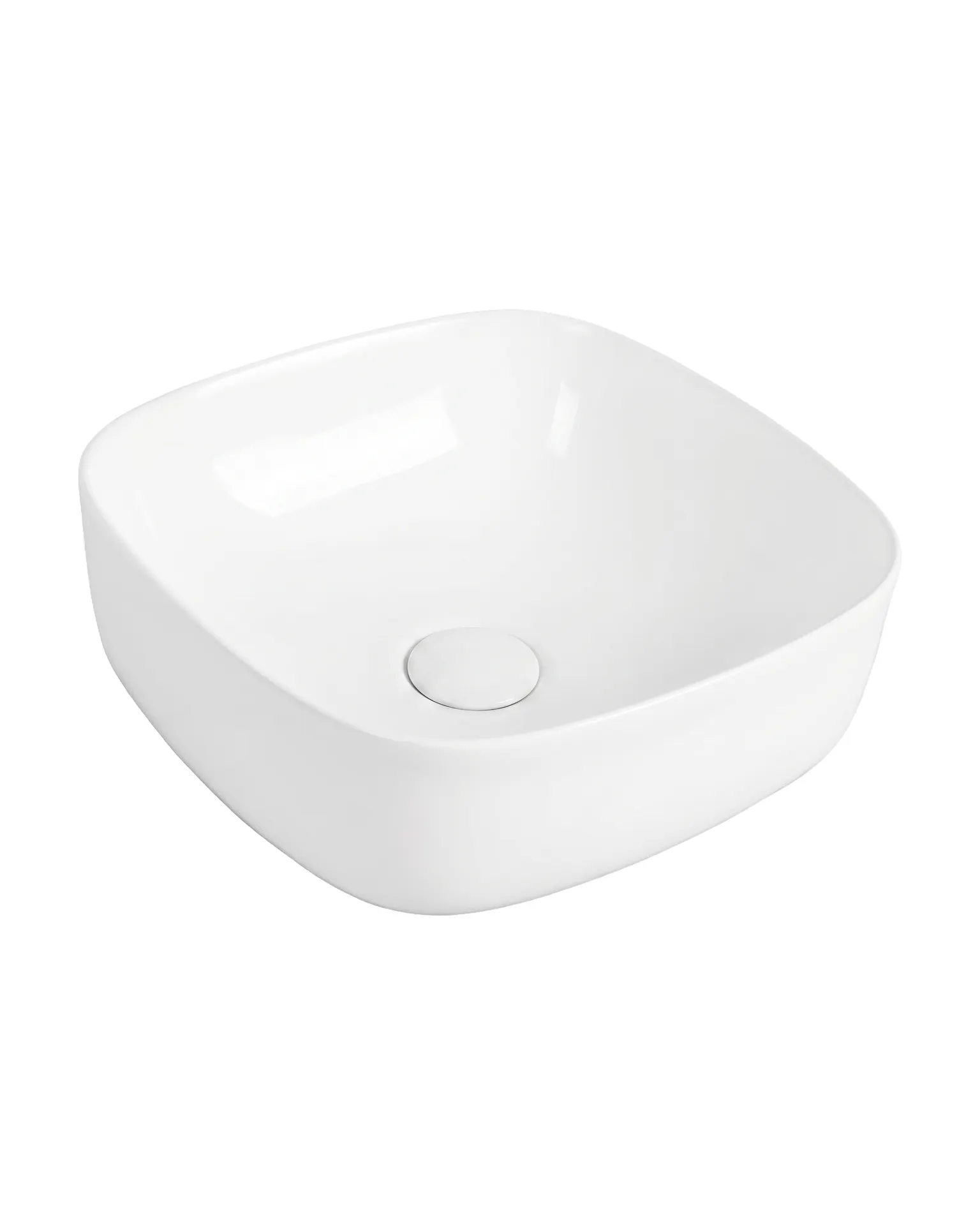 Alturo Countertop Basin in White