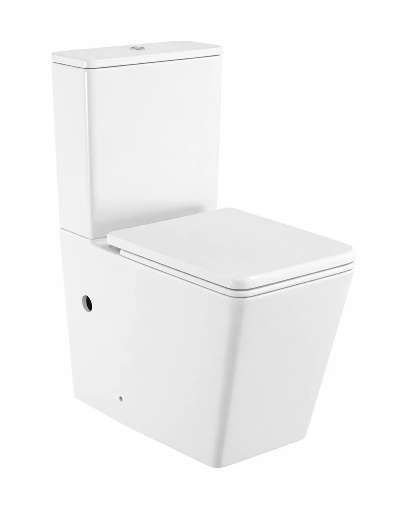 Two Piece Toilet in White