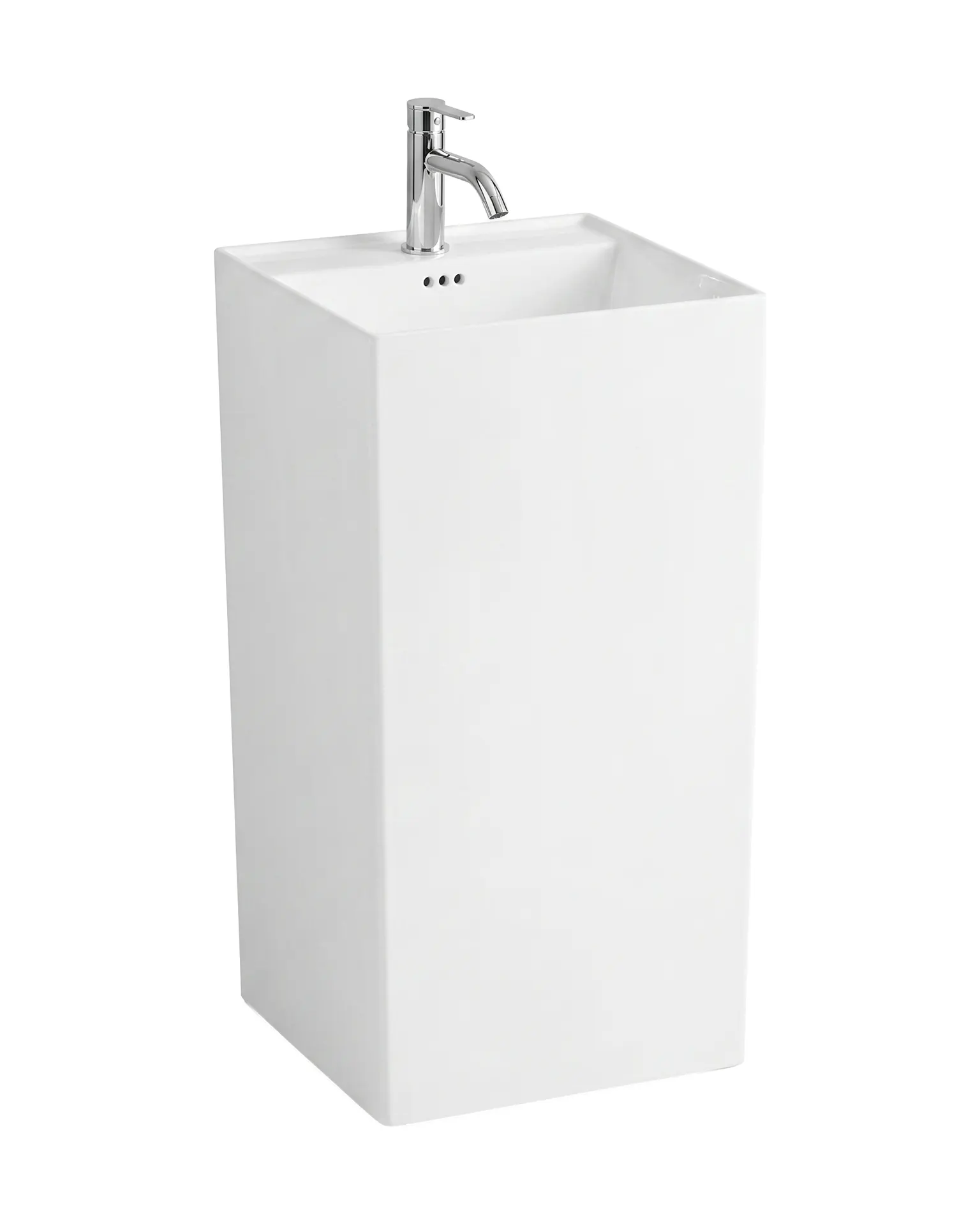 Elore Pedestal Basin in White