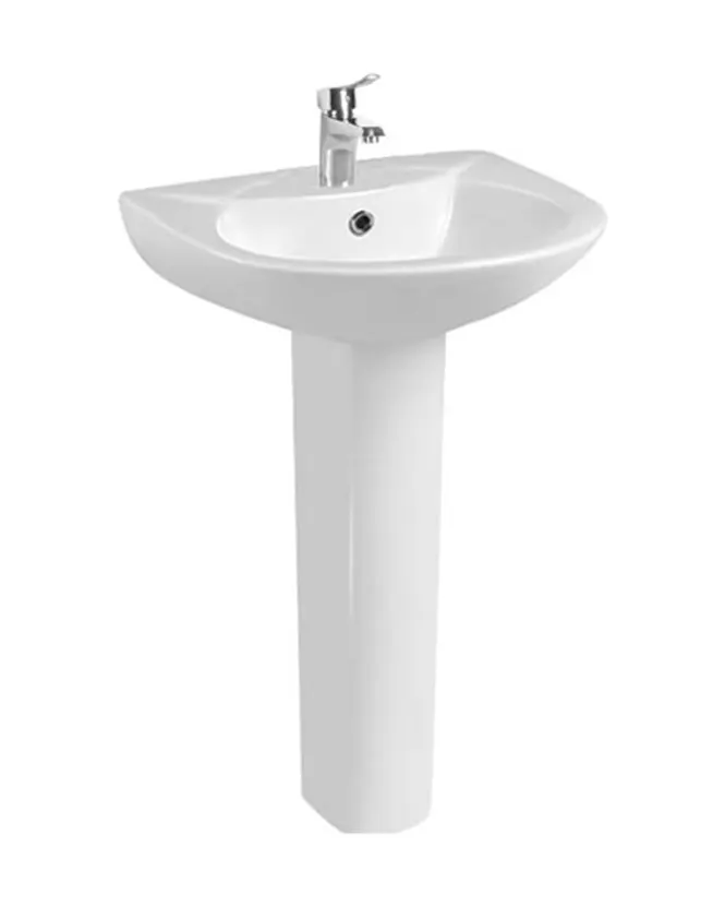 Pedestal Basin in White