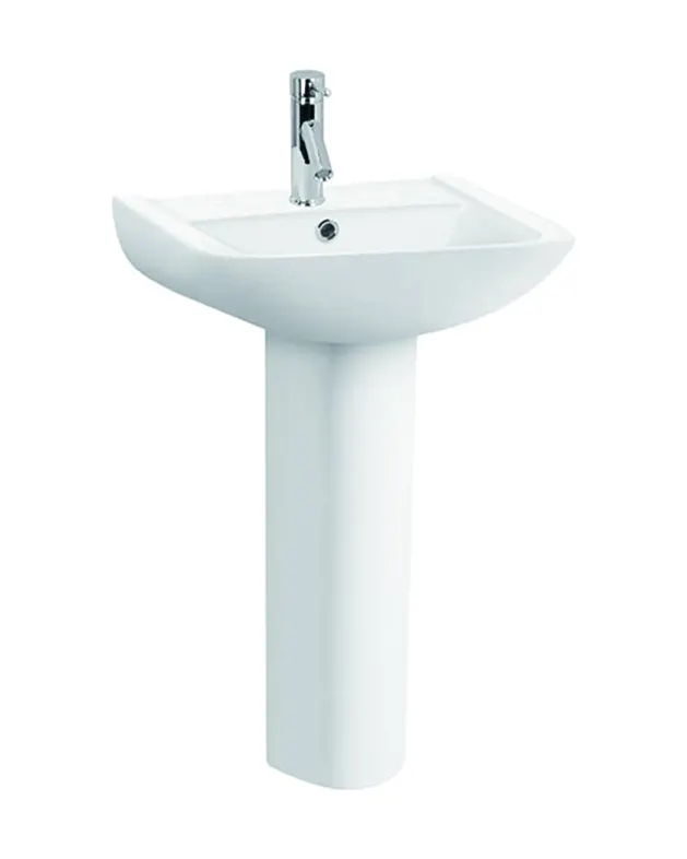 Pedestal Basin in White