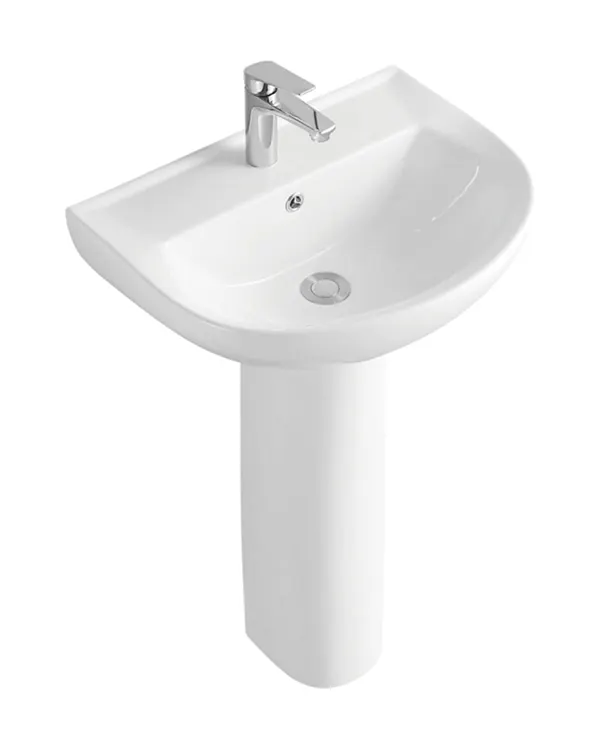 Pedestal Basin in White