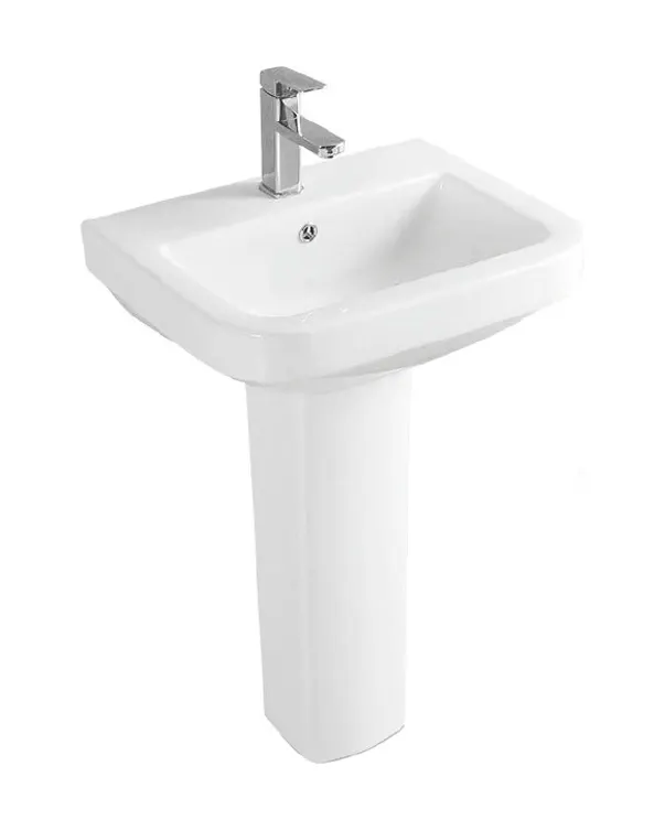 Pedestal Basin in White