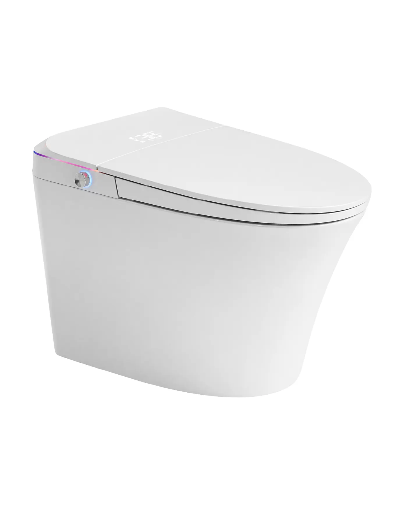 Floor Standing Smart Toilet in White