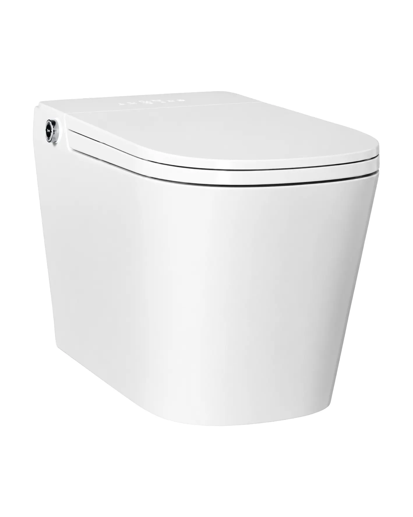 Floor Standing Smart Toilet in White