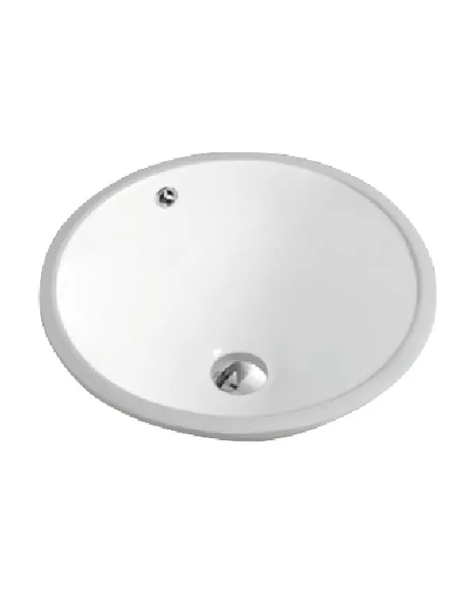 Undercounter Basin in White
