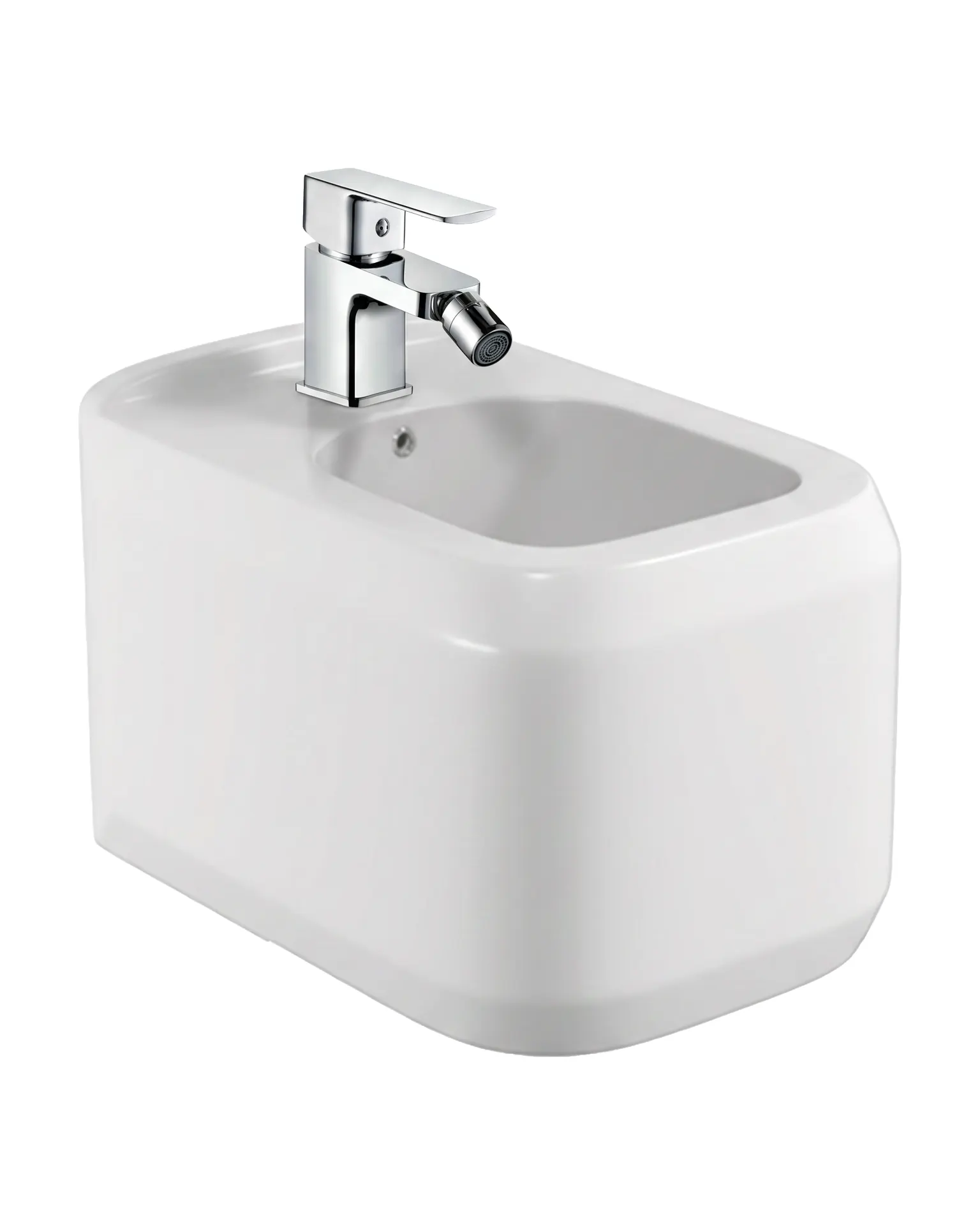 Elore Wall Hung Bidet in White