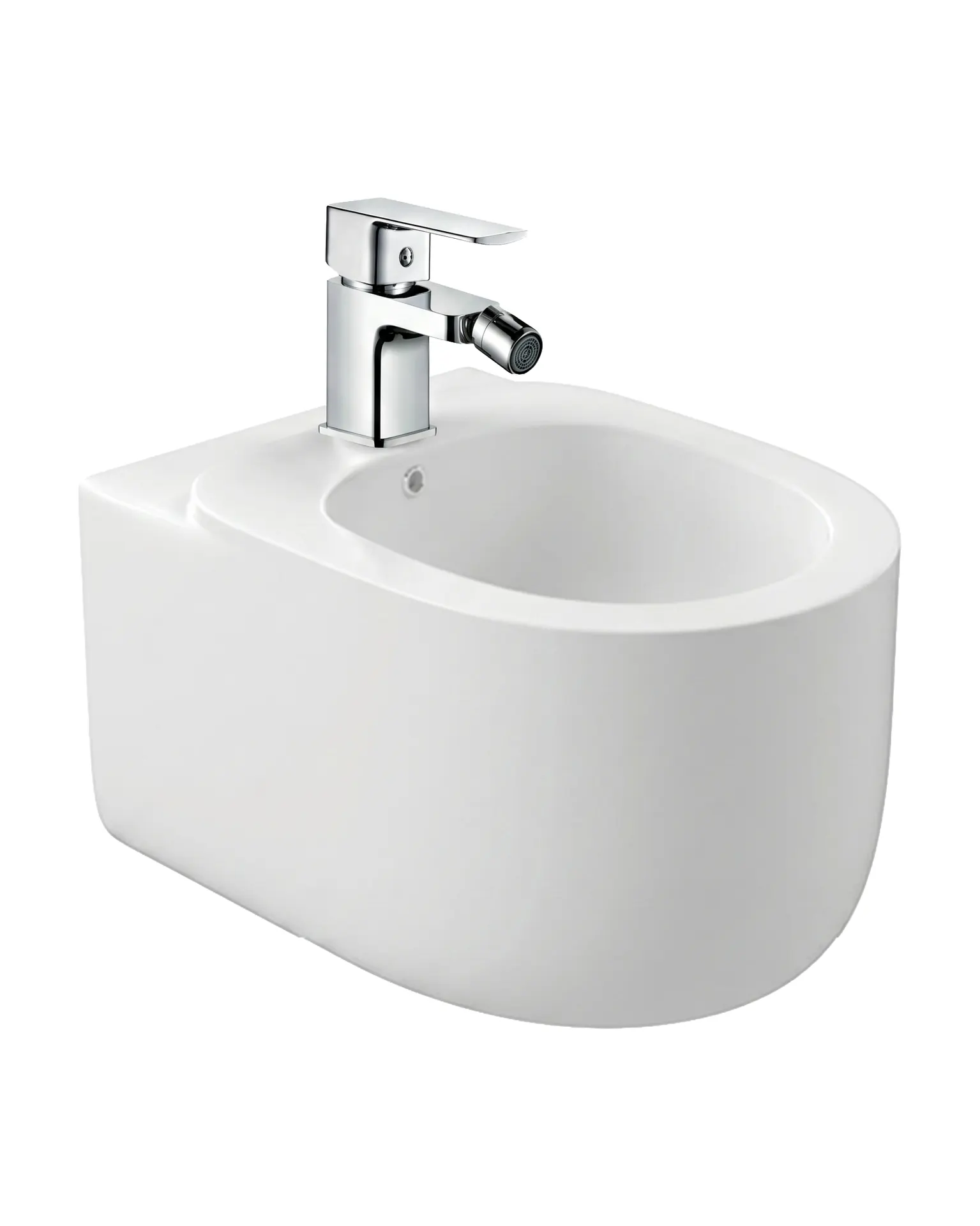 Matera Wall Hung Bidet in White