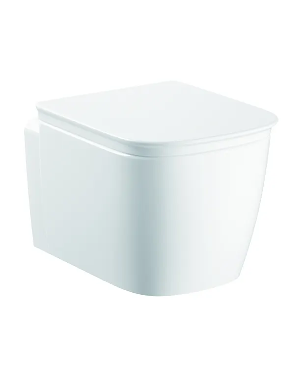 Prima Wall Hung Toilet in White