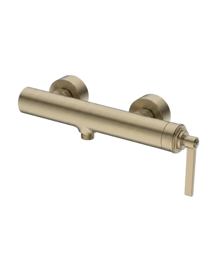 Sera Concealed Shower Mixer in Satin Brass