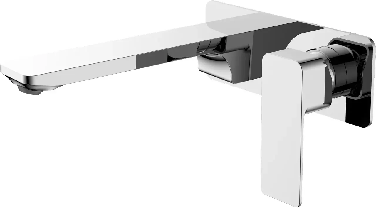 Meissen Sterlyn Wall Mounted Basin Mixer Chrome