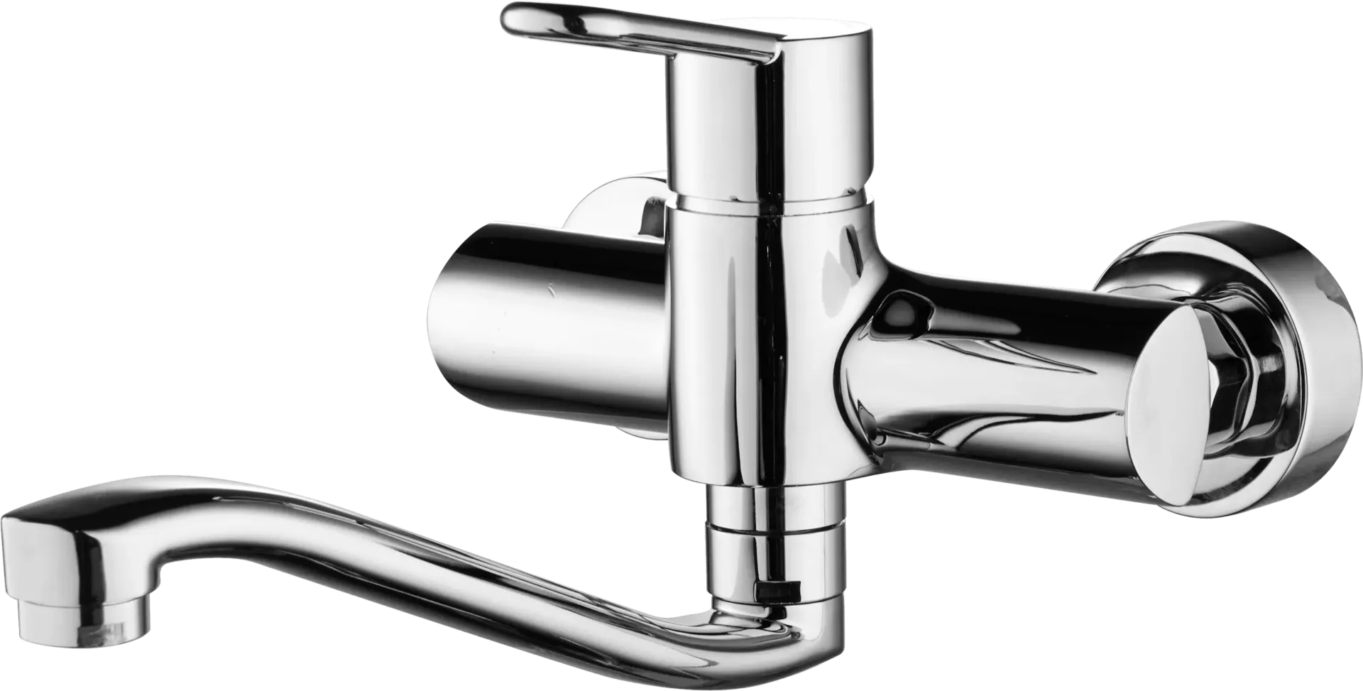 Meissen Tresar Wall-Type Sink Mixer Chrome