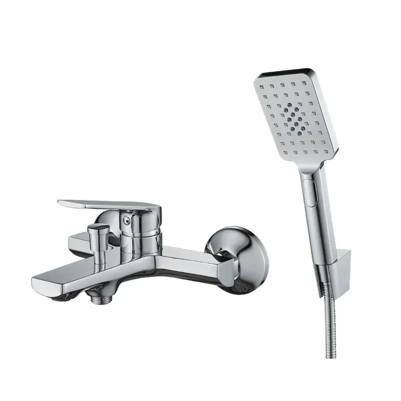 Meissen Vita Bath Mixer with Hand Shower Chrome