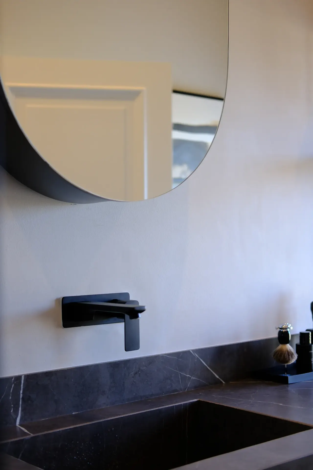 Sterlyn luxury wall mounted basin mixer