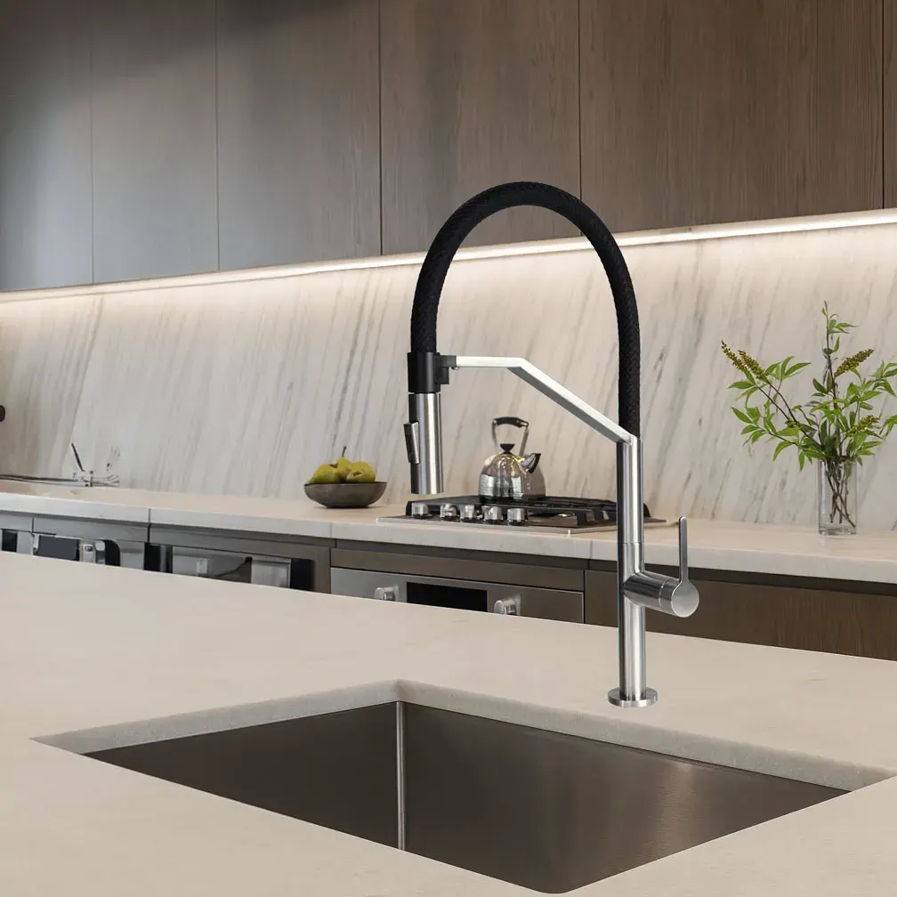 Premium kitchen taps and fixtures from Meissen for elevated culinary spaces.