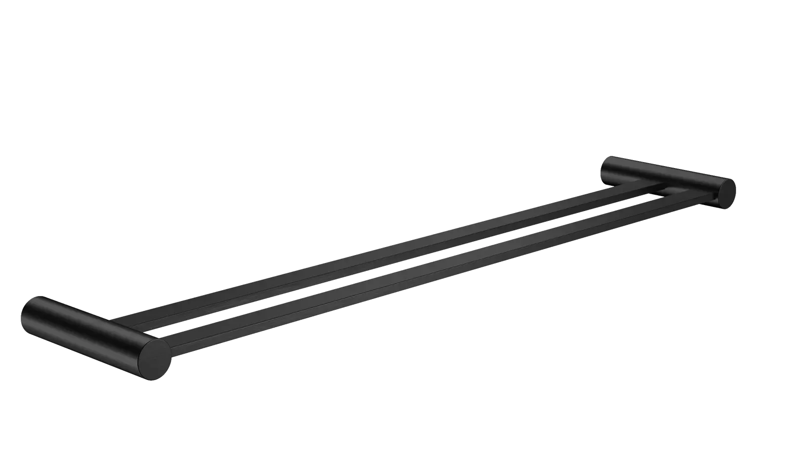 Meissen Velina Double Towel Rail Black